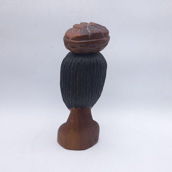 Jamaican Carved Statue - Picture 4 of 11